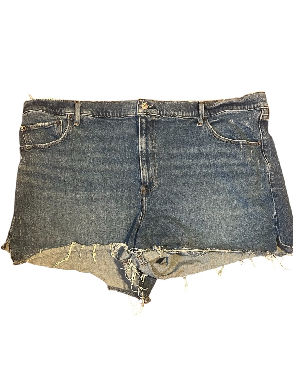 Abercrombie & Fitch mom high rise denim shorts women’s size 36/22